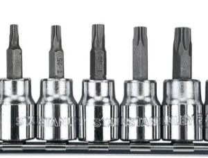 JUEGO PUNTAS TORX 3/8" STANLEY T15-T50