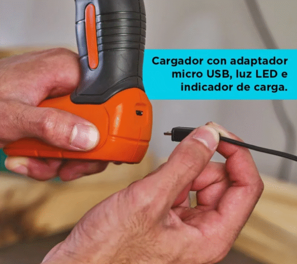 TALADRO INALÁMBRICO 8V BLACK+DECKER